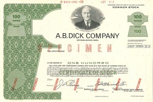 A.B. Dick Co.
